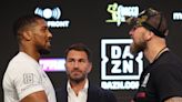 ‘We need to get it at the root’: Anthony Joshua and Robert Helenius on boxing’s doping ‘problem’