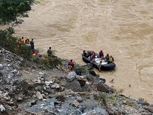 Nepal requests India's technical assistance to search missing passengers swept away in landslide | India News - Times of India