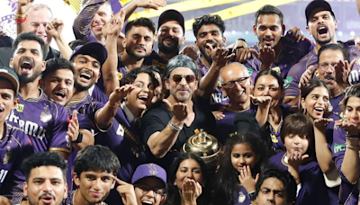 IPL 2024 final: Shah Rukh Khan, Suhana, Aryan and AbRam celebrate as KKR win; Videos go viral