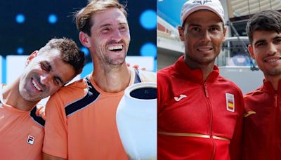 Molteni y González vs. Nadal y Alcaraz en los Juegos Olímpicos de París 2024: a qué hora y cómo ver