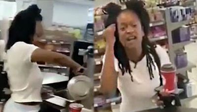 "You Guys Are Racist, BLM" Lady Has A Meltdown & Serves Herself After Denied Service For Not Wearing A Face Mask At...