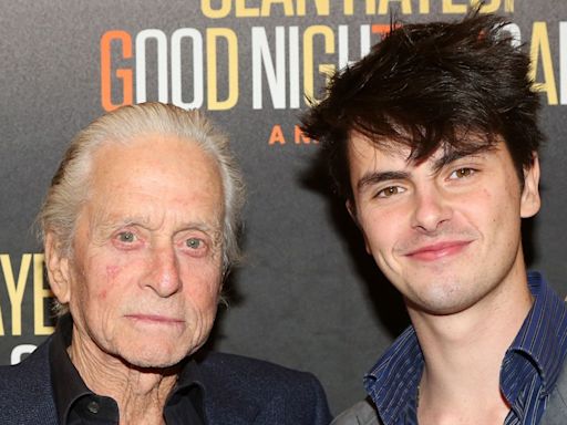 Michael Douglas' son Cameron reacts to younger brother Dylan's dashing appearance in new photos