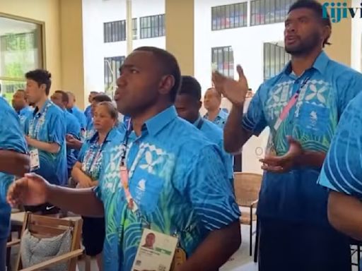 ‘Tiny island, biggest hearts’: Internet moved to tears as Team Fiji unites nations at Paris Olympic Village with heavenly singing