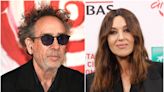 Tim Burton Makes Red Carpet Debut With Girlfriend Monica Bellucci in Rome