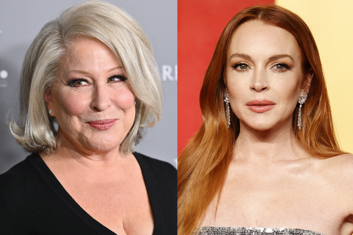 Bette Midler says she ‘regrets’ not suing Lindsay Lohan over sitcom debacle
