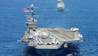 Masivo despliegue de la Armada Argentina para recibir al imponente portaaviones nuclear USS “George Washington”