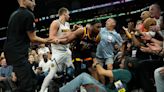 Should Denver Nuggets' Nikola Jokic be suspended for shove of Phoenix Suns' Mat Ishbia?