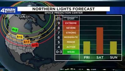 Northern Lights weather: Best places, times to see them in Metro Detroit