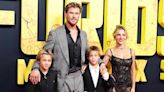 Chris Hemsworth and Wife Elsa Pataky Make Rare Red Carpet Appearance with Twin Sons Sasha and Tristan, 10