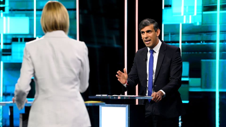 UK Prime Minister Rishi Sunak was just fact-checked by his own government