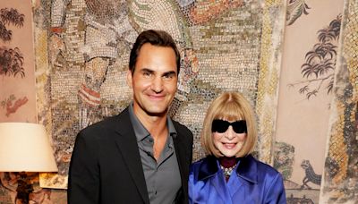 Roger Federer Gushes Over ‘Amazing’ Decades-Long Friendship With Anna Wintour