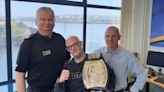 'Dream come true' for WWE fan Barry as belt recovered one month after SSE Arena tour