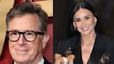 Fans Fawn Over Stephen Colbert's Reaction to Demi Moore's Tiny Dog Pilaf