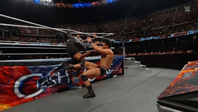 WWE Clash at the Castle ends in chaos as CM Punk springs shock in main event