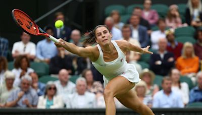 PICS: Navarro ends Osaka's Wimbledon comeback