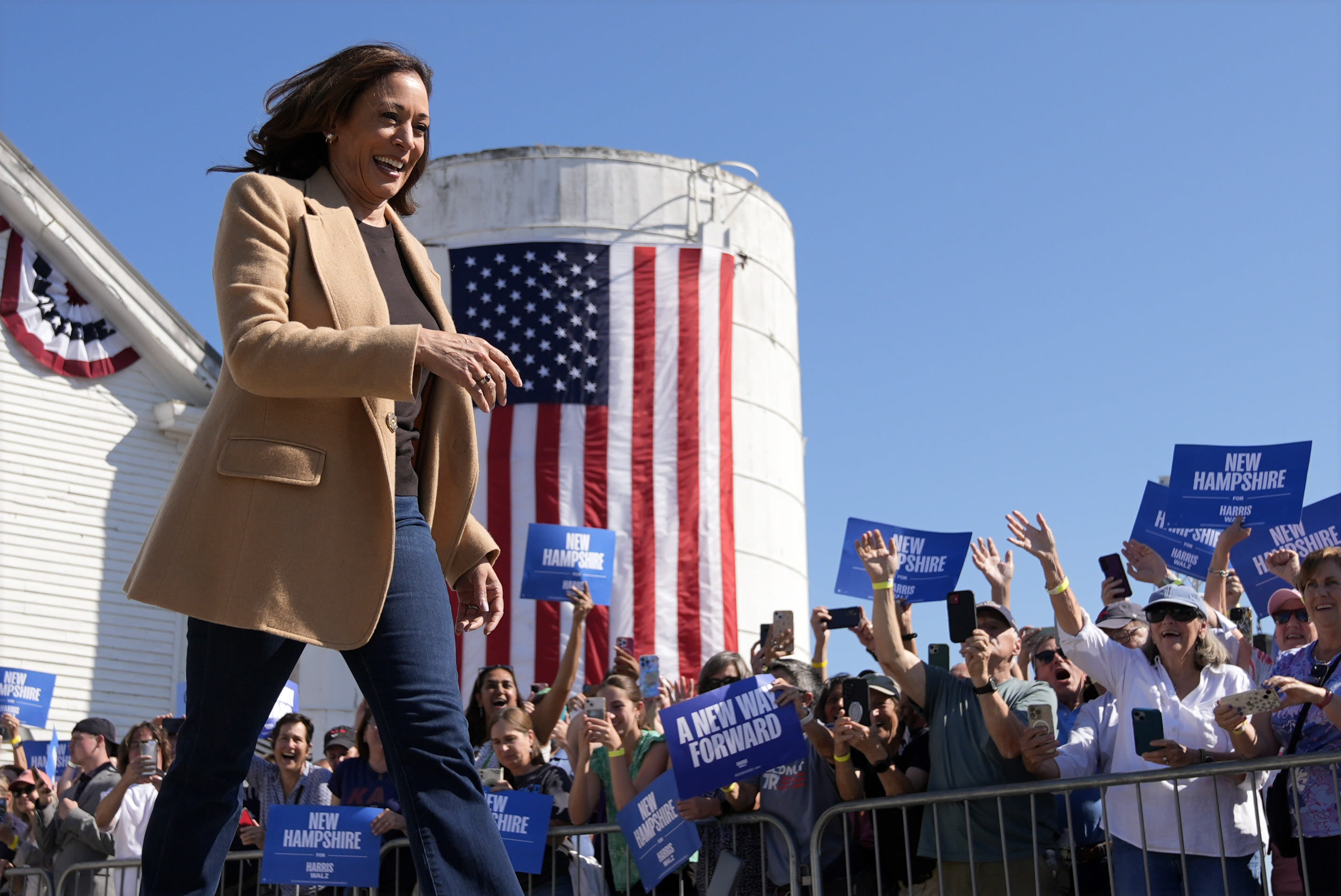 Harris details rural push ahead of battleground barnstorm