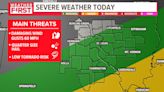 Severe weather risk lingers Wednesday with strong winds, hail possible