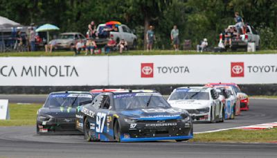 Van Gisbergen makes moves to grab first Xfinity win in Portland