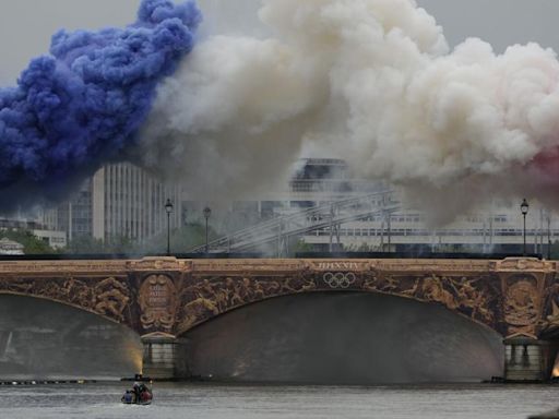 Olympics opening ceremony latest: Paris Games get underway as athletes take to the Seine, Lady Gaga performs