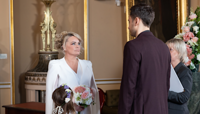 Hollyoaks airs shock stabbing at Grace and Freddie’s wedding