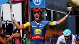 Giro d'Italia: Jonathan Milan fastest in bunch sprint to win stage 4 as sprinters catch late-race attacker Filippo Ganna