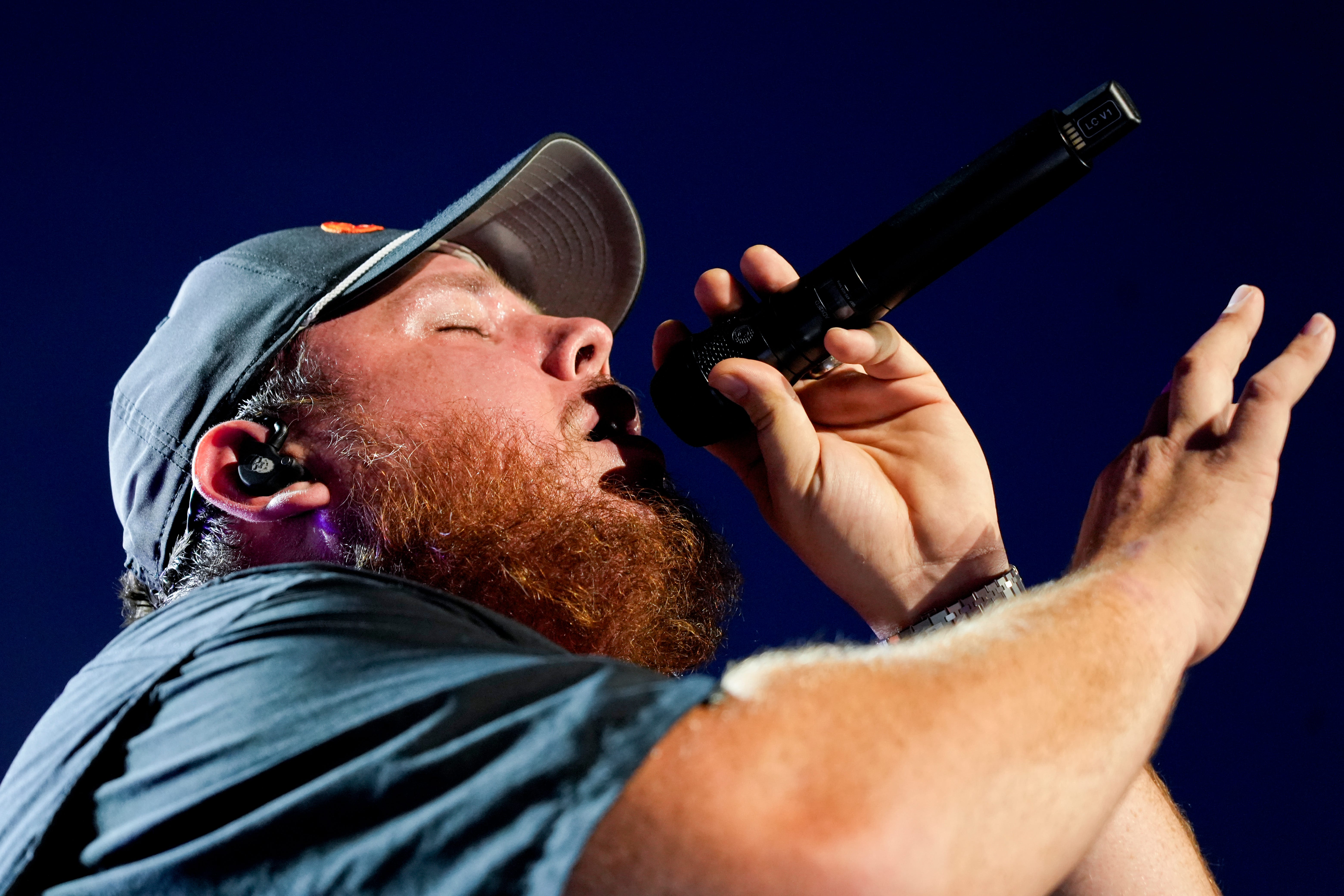 Luke Combs performs for a packed Paycor Stadium. Our favorite photos