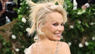 Pamela Anderson Makes Her Met Gala Debut, Radiates Natural Beauty at Biggest Night in Fashion