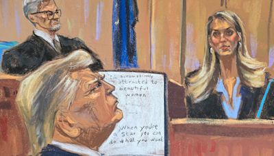 Secret call tapes, rally videos, and murky denials: See the evidence Trump trial jury sees