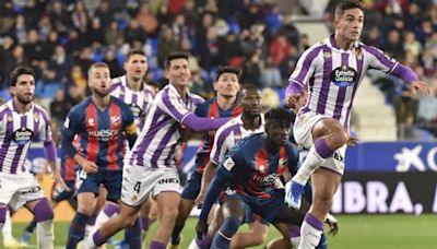 Horario y dónde ver el partido Valladolid-SD Huesca