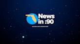 Florida News in 90: Murder suspect arrest, missing plane and wet weekend