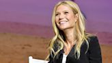 Gwyneth Paltrow Relaxes in a Perfect Pair of Wide-Leg Jeans and No Top