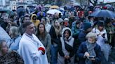 El vía crucis del Jueves Santo en Gijón, en imágenes