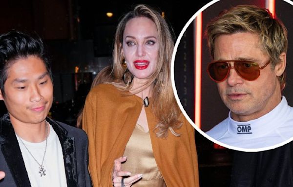 Angelina Jolie Blames Brad Pitt for Son Pax's Bike Accident