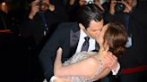 Penn Badgley Films Red Carpet Kiss Scene with Charlotte Ritchie for ‘You’ Final Season