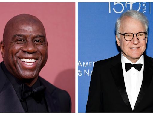 Famous birthdays list for today, August 14, 2024 includes celebrities Magic Johnson, Steve Martin