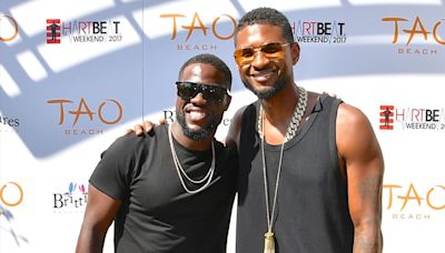 Kevin Hart Attempts to Steal Stage From Usher, Performs Rendition of "Nice & Slow"