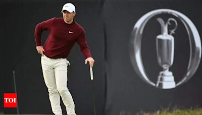 Rory McIlroy eyes some sun after missing cut at blustery British Open | Golf News - Times of India