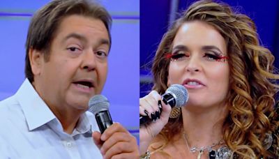 Em recuperação após transplante, Faustão dá as caras de surpresa na Globo