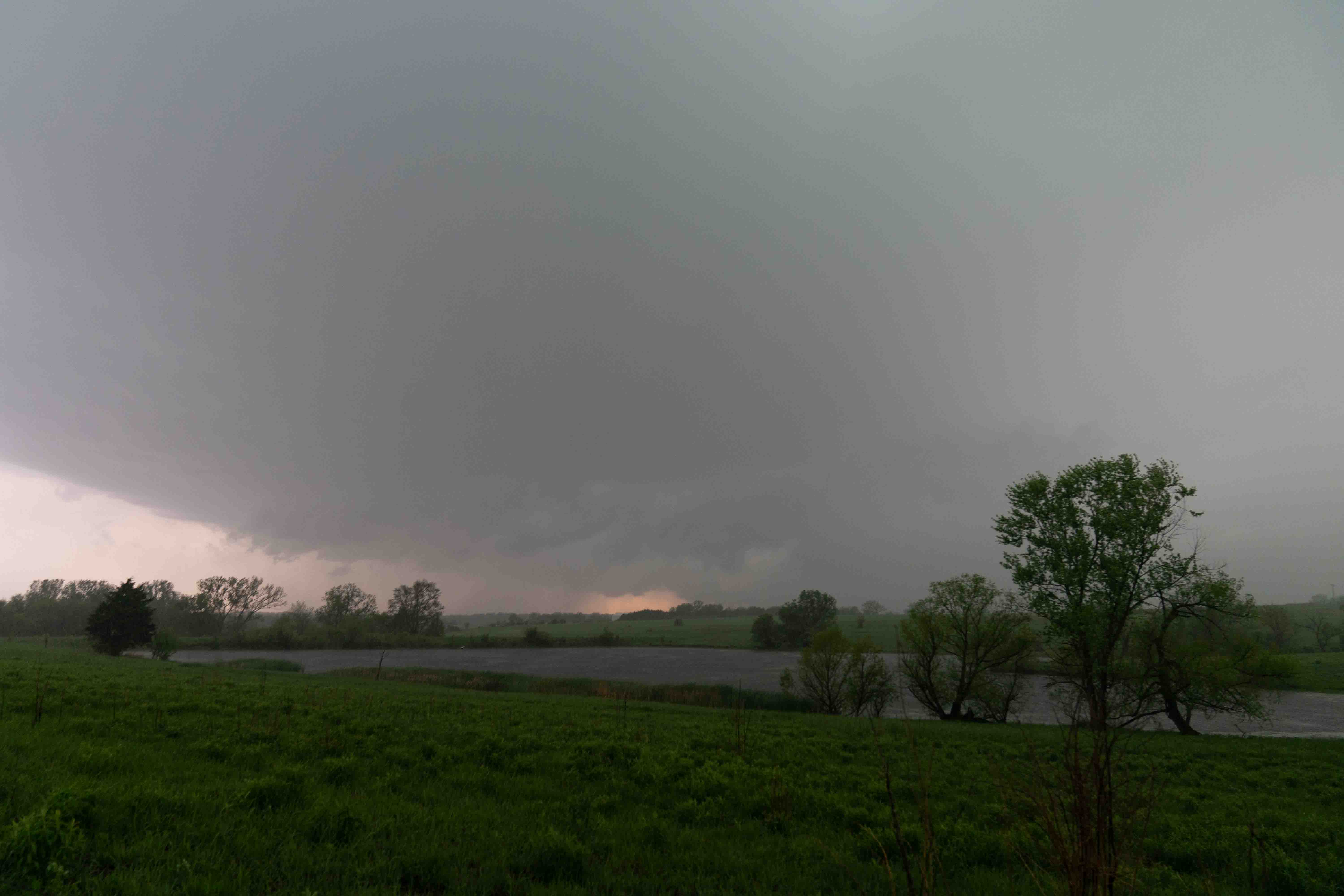 How big did the hail get Monday evening in Kansas? Softball-sized, a meteorologist says