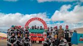 All women motorbike rally kicks off from Leh to Kargil; commomarates 25th anniversary of Kargil war