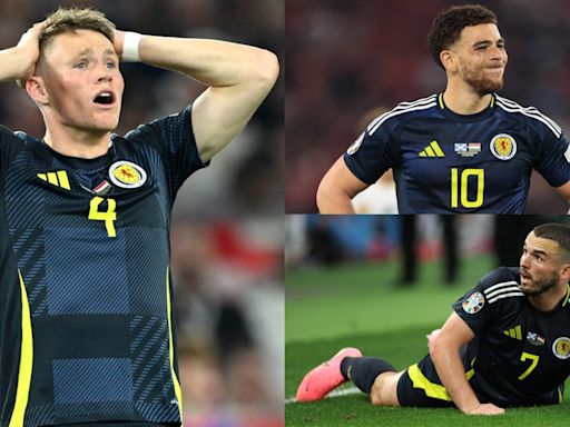 Scotland player ratings vs Hungary: Steve Clarke's clueless tactics leave Scott McTominay anonymous and Che Adams feeding off scraps as Tartan Army crash out of ...