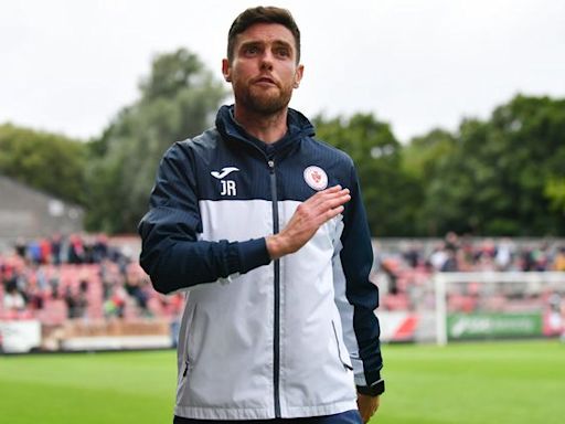 Sligo Rovers manager John Russell given three game ban after red card against St Pats