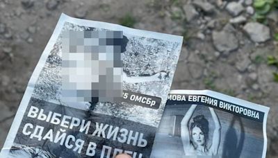 Ukraine drops leaflets in Russia with NUDES warning Putin’s troops to surrender