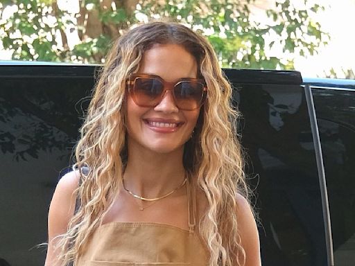 Rita Ora looks stylish as she rocks two chic outfis in Rome