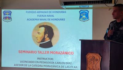 Imparten a soldados valores y legado de Francisco Morazán