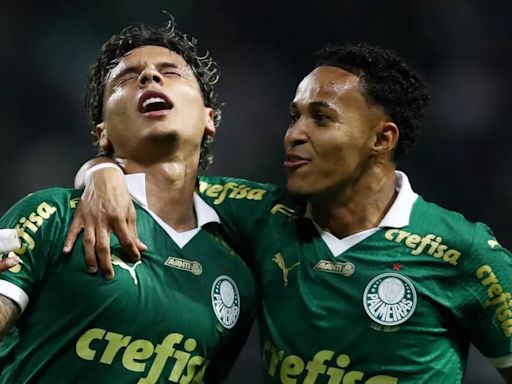 Así fue el golazo de Richard Ríos con Palmeiras por Copa Libertadores