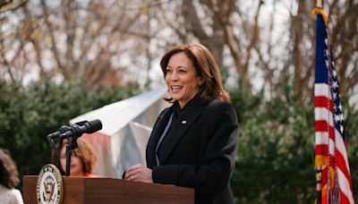 Kamala Harris Championed Paid Family Leave at Her First Presidential Campaign Rally