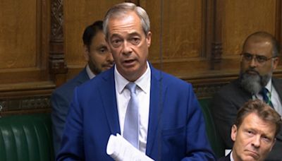 Nigel Farage calls for referendum on leaving the ECHR