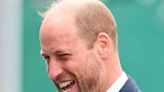 Prince William beams as he's seen for first time since wife Kate Middleton's emotional cancer update