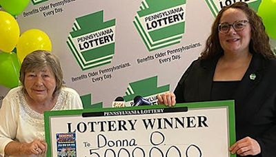 Great-grandmother wins $5 million on lottery scratch-off after finishing breast cancer treatment